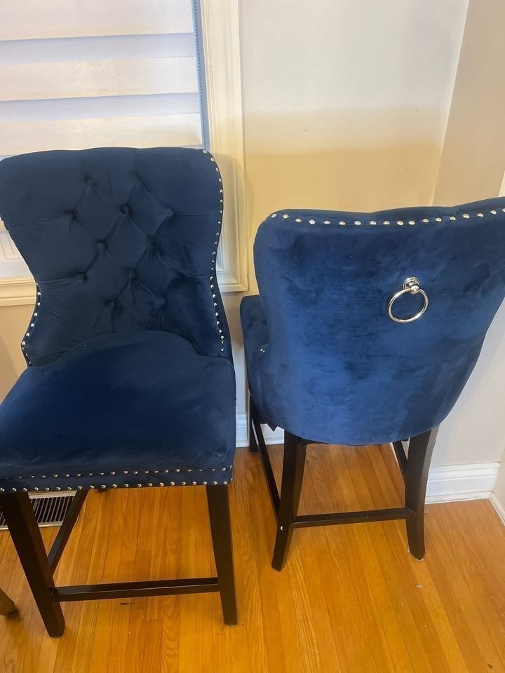 Baxton Studio Howell Fabric Counter Stools - photo 5