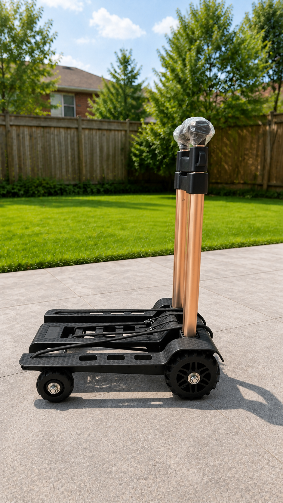 Moving Sale- Foldable 4-Wheel Hand Truck,Lightweight & Portable