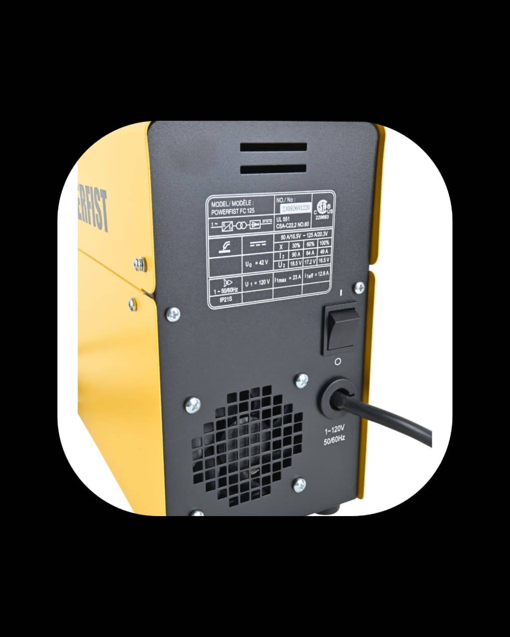 125A Flux-Core Inverter Welde - photo 4