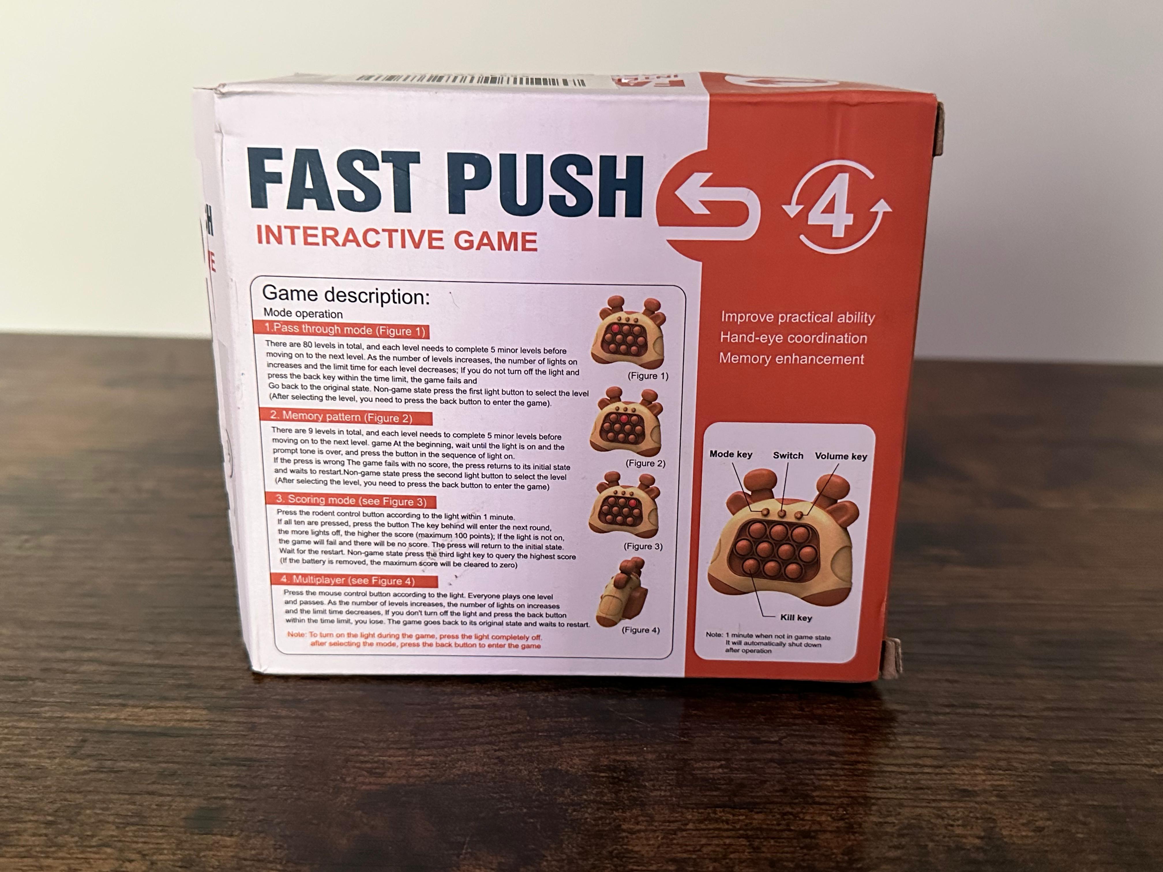 Fast Push Interactive Game Toy - photo 3