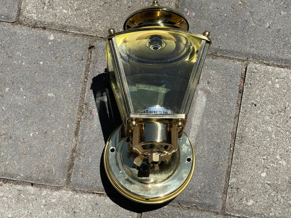 Brass Outdoor Lantern