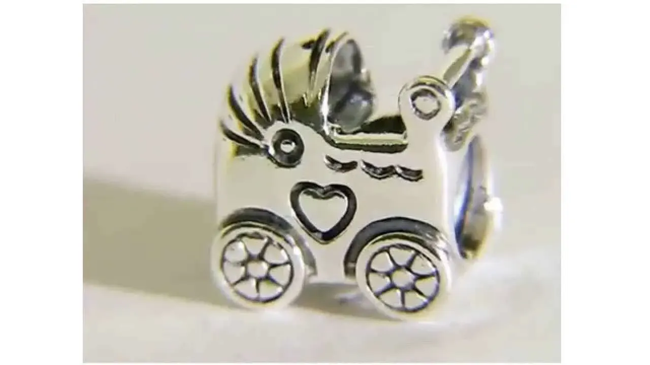 Authentic Pandora Charm -- Sterling Silver -- Stamped 925 -- ... - photo 4