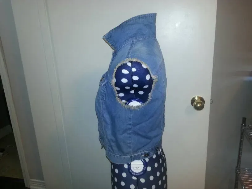 Denim For Life Vest In Size Small - photo 4