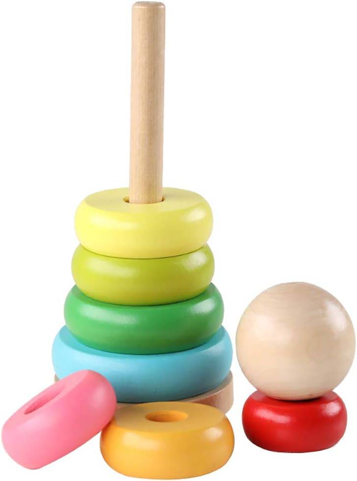 Wooden Stacking Rings Toy - photo 4