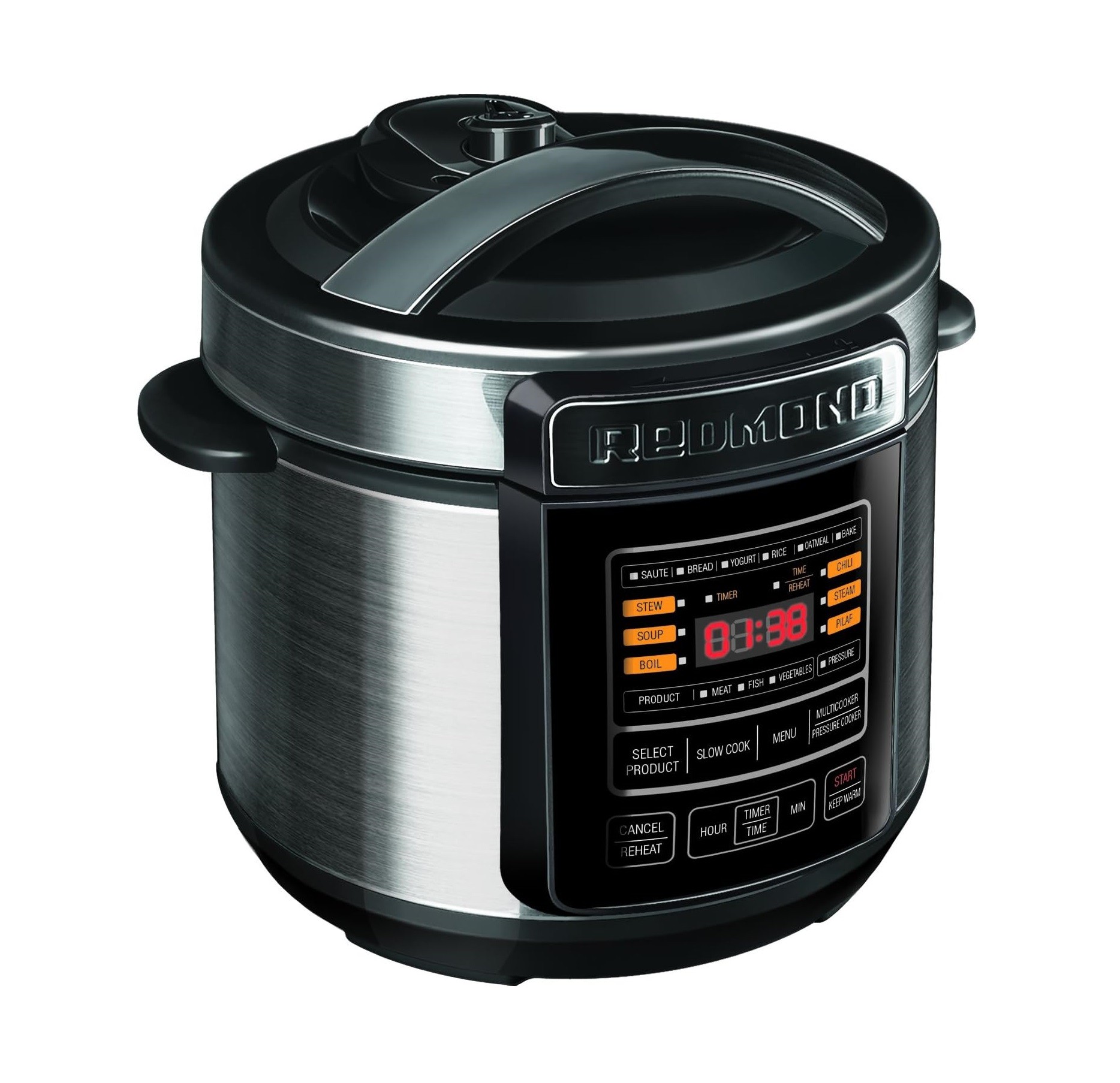 Redmond 5QT 2 in 1 Pressure & Multi Cooker 23 Automatic Programs - photo 2