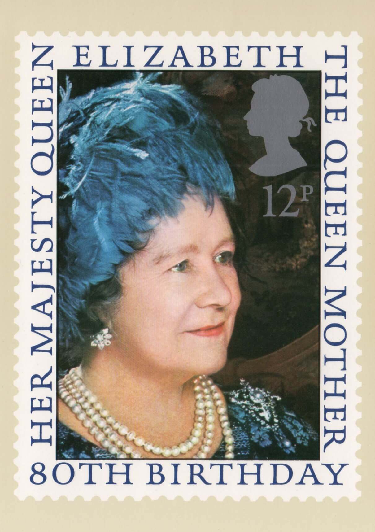 1980 Queen Mother 80th Birthday Stamps x10 /Timbres Reine Mere