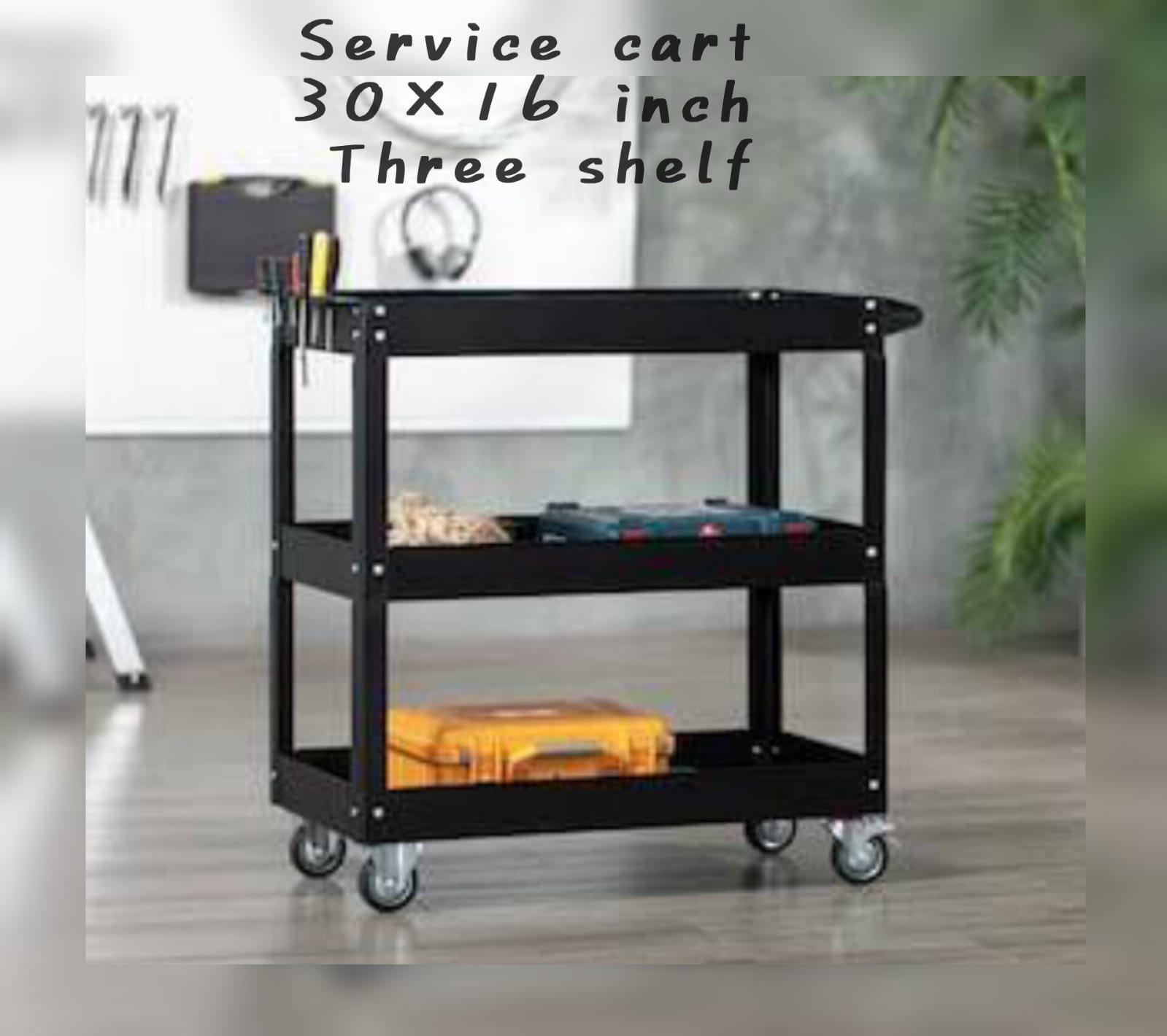 Service Cart 30x16 inch Three Shelf - photo 2