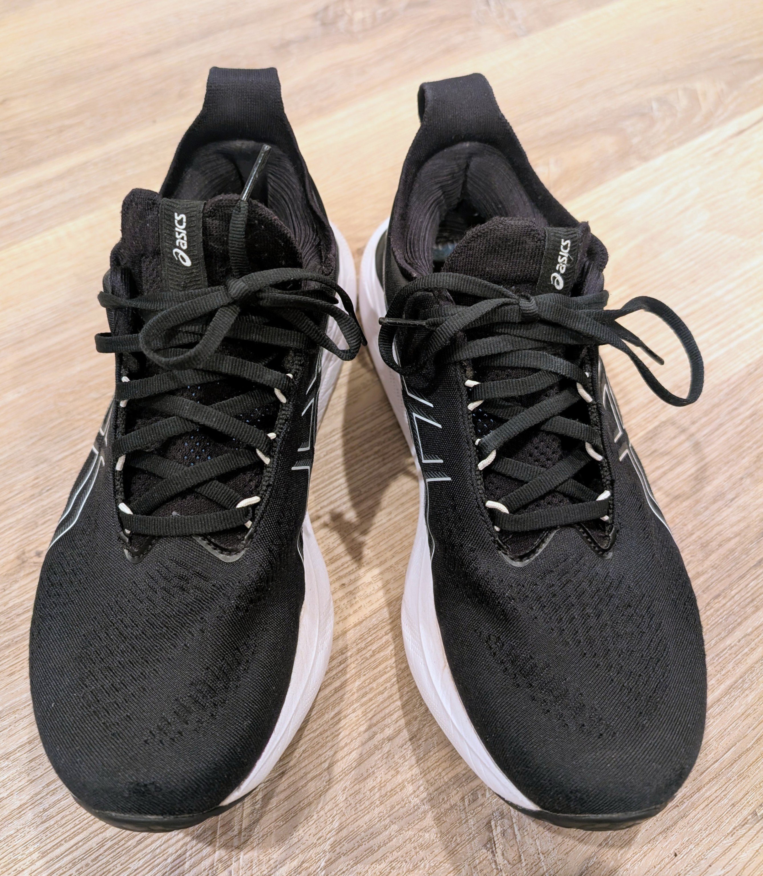 ASICS Gel-Nimbus 25 Black/White colorway. - photo 4