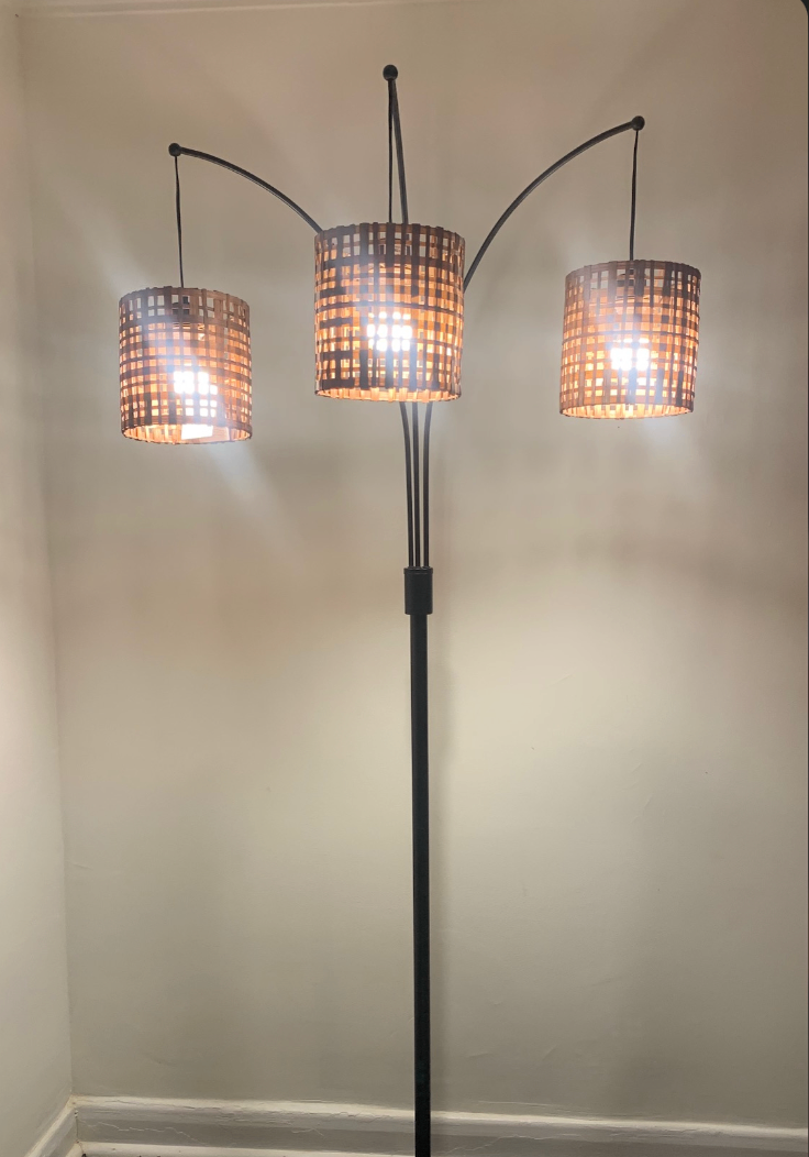 New 3-Light Arch Floor Lamp