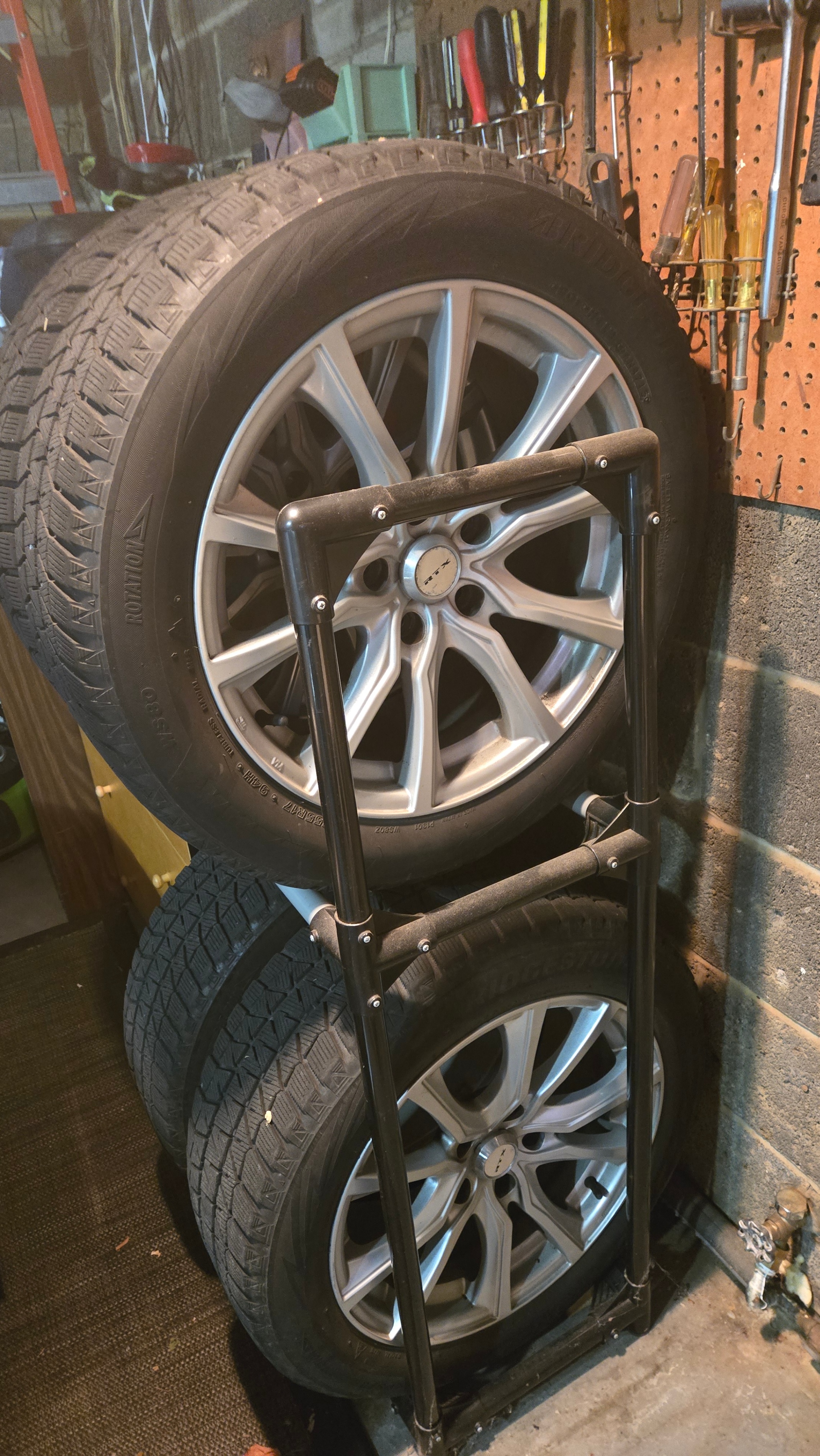 17" Alloy Rims and and Tires Set