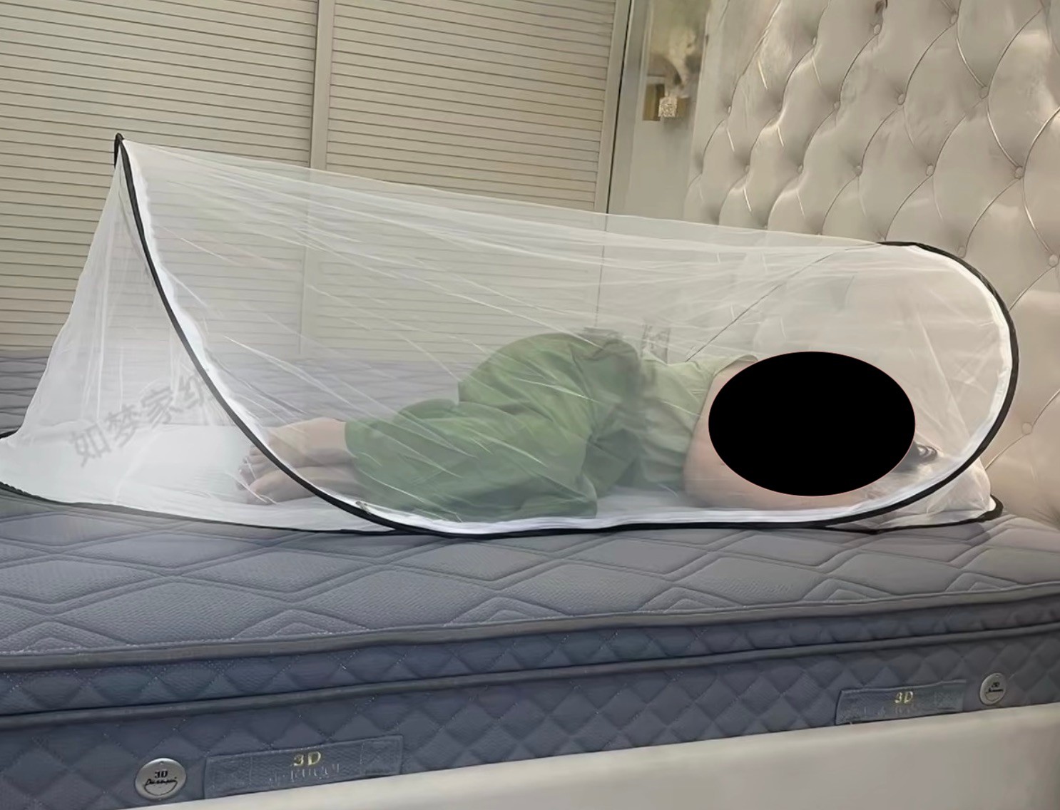 Portable Pop-Up Mosquito Net for Bed