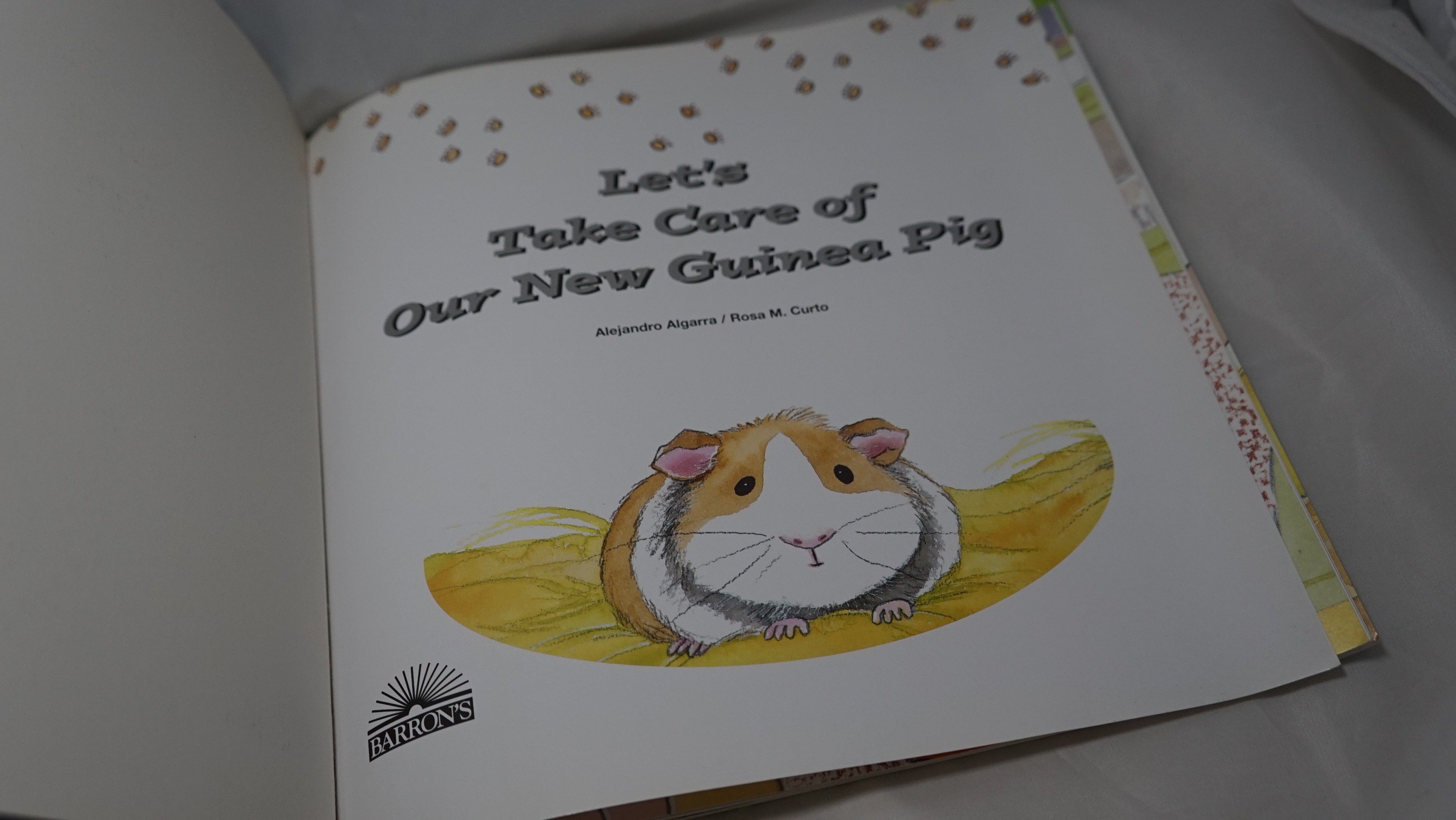 Let's Take Care of Our New Guinea Pig Barron's Algarra Pet Care - photo 3