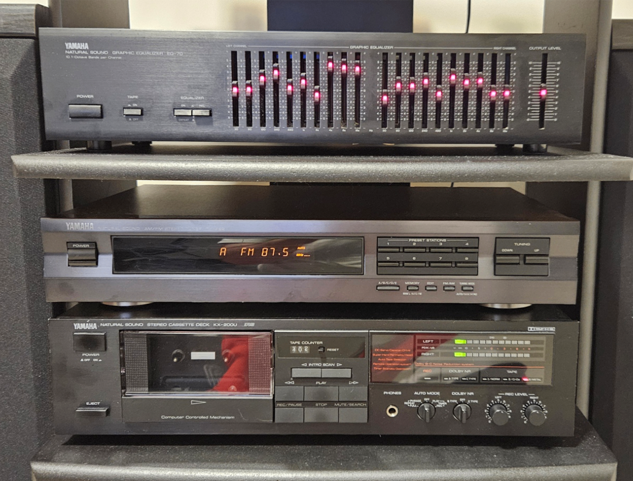 Yamaha Natural Sound Vintage Stereo Hi-Fi System Fully Serviced - photo 4