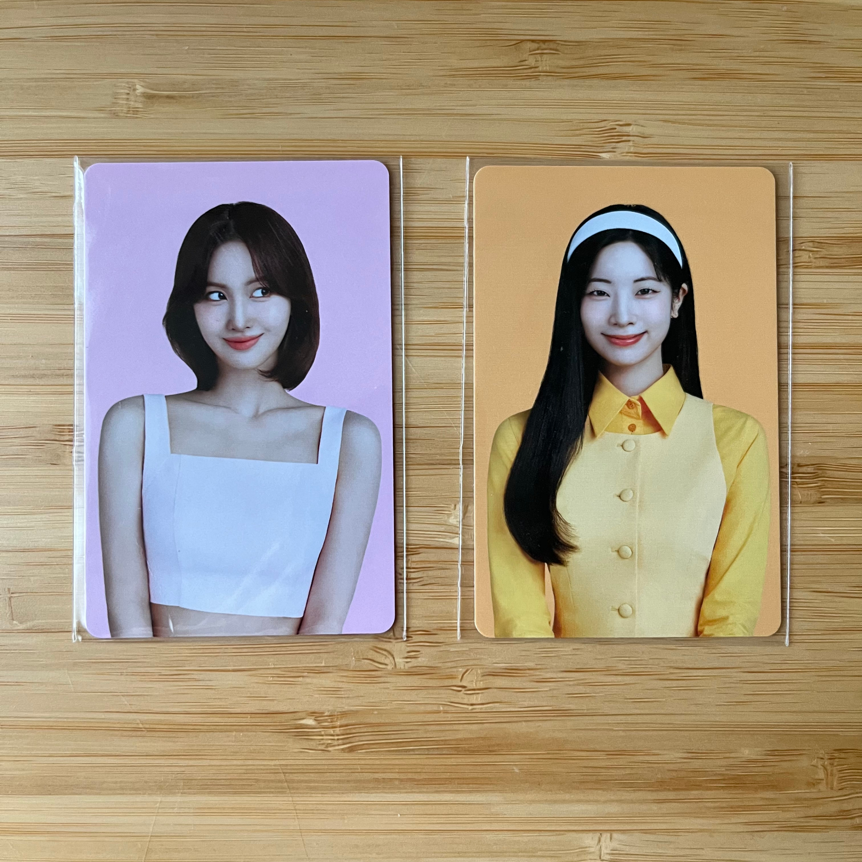 Momo & Dahyun TWICE TEAZEN Kombucha Official Photo Card