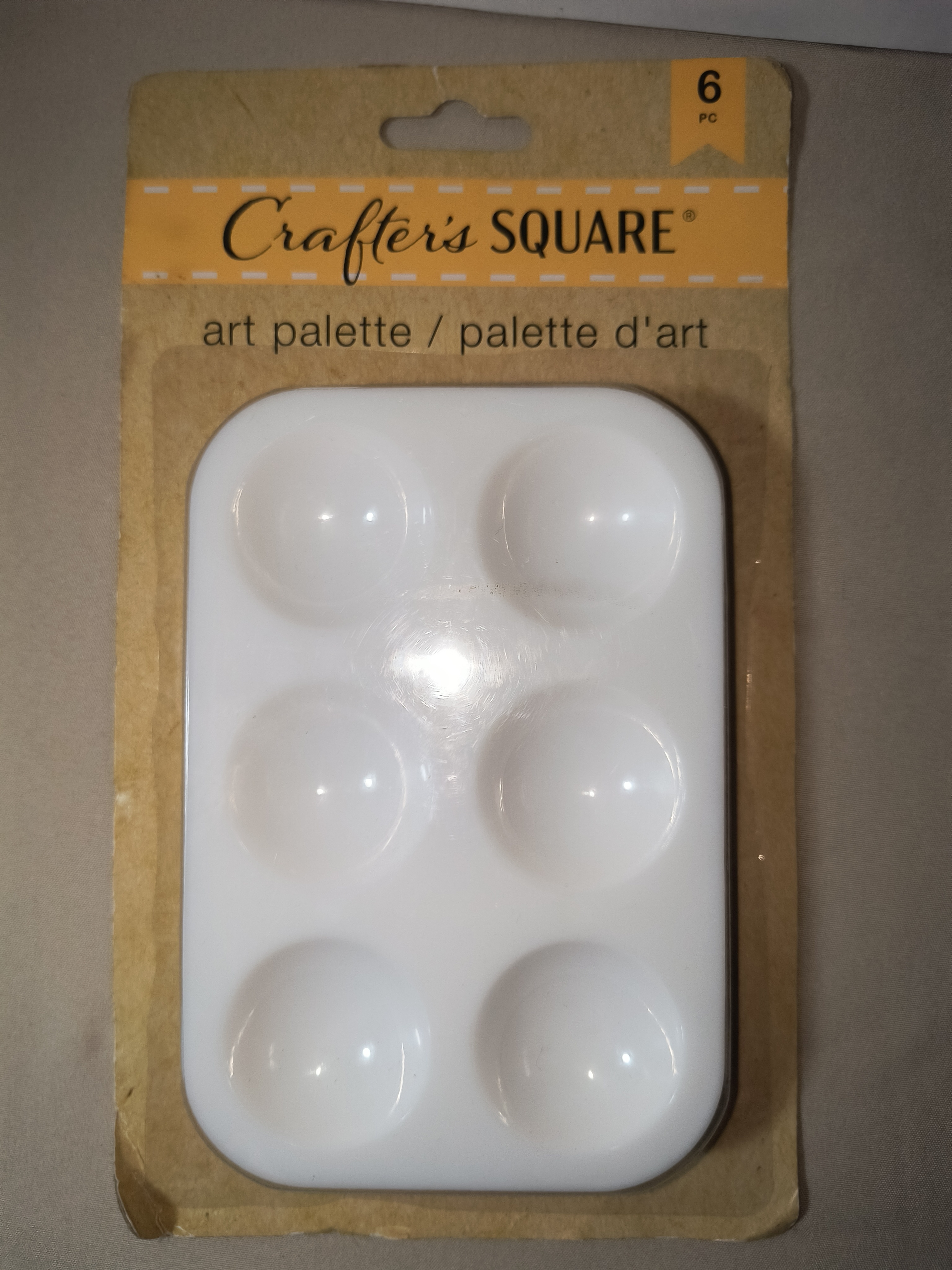 Art Bundle: Wood Plaque, Paint Set, Brushes, Palette & Sticks - photo 5