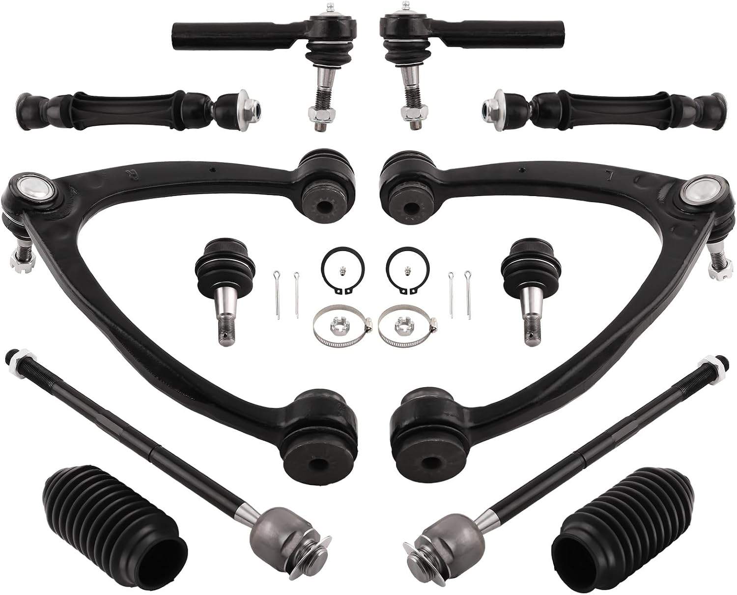 12Pcs Front Suspension Kit for Chevy Silverado/GMC Sierra - photo 3