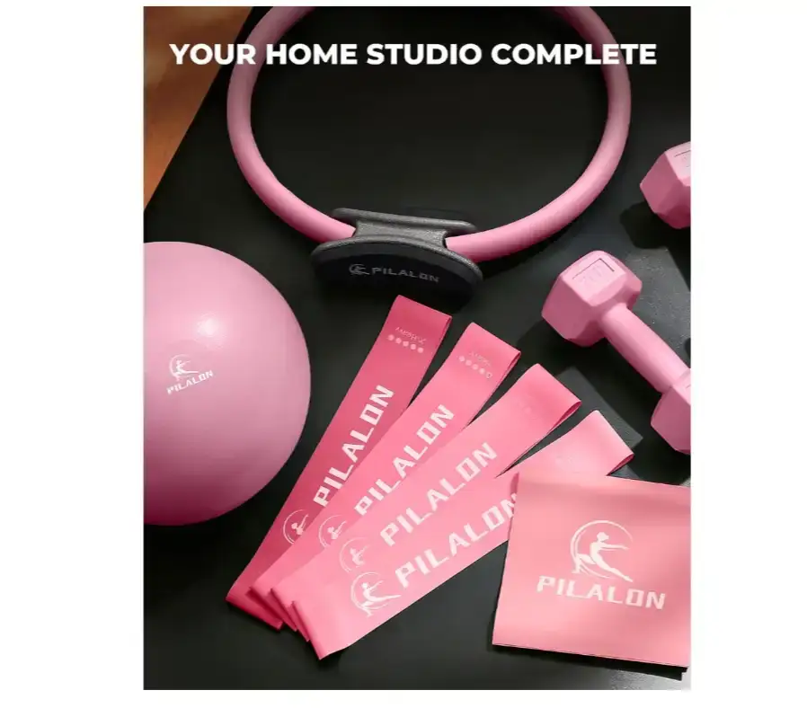 PILALON Pilates Ring Set - Home Workout Kit - photo 2