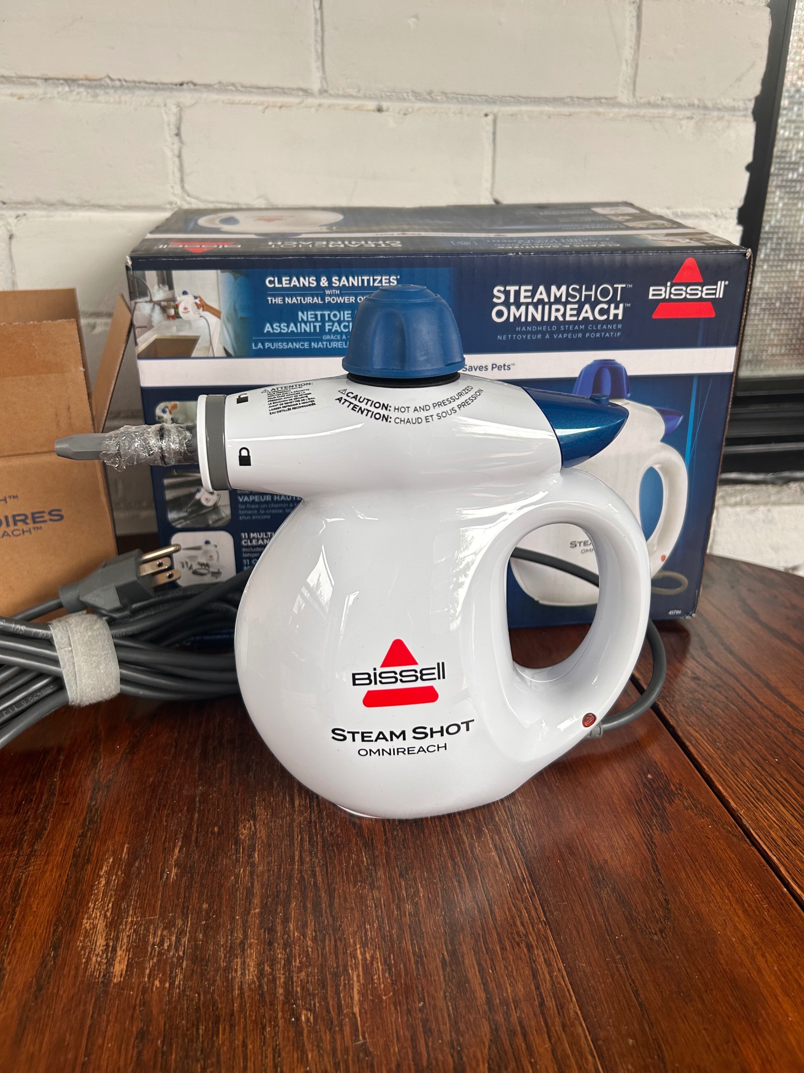 Bissell Steam Shot OmniReach Handheld Steam Cleaner
