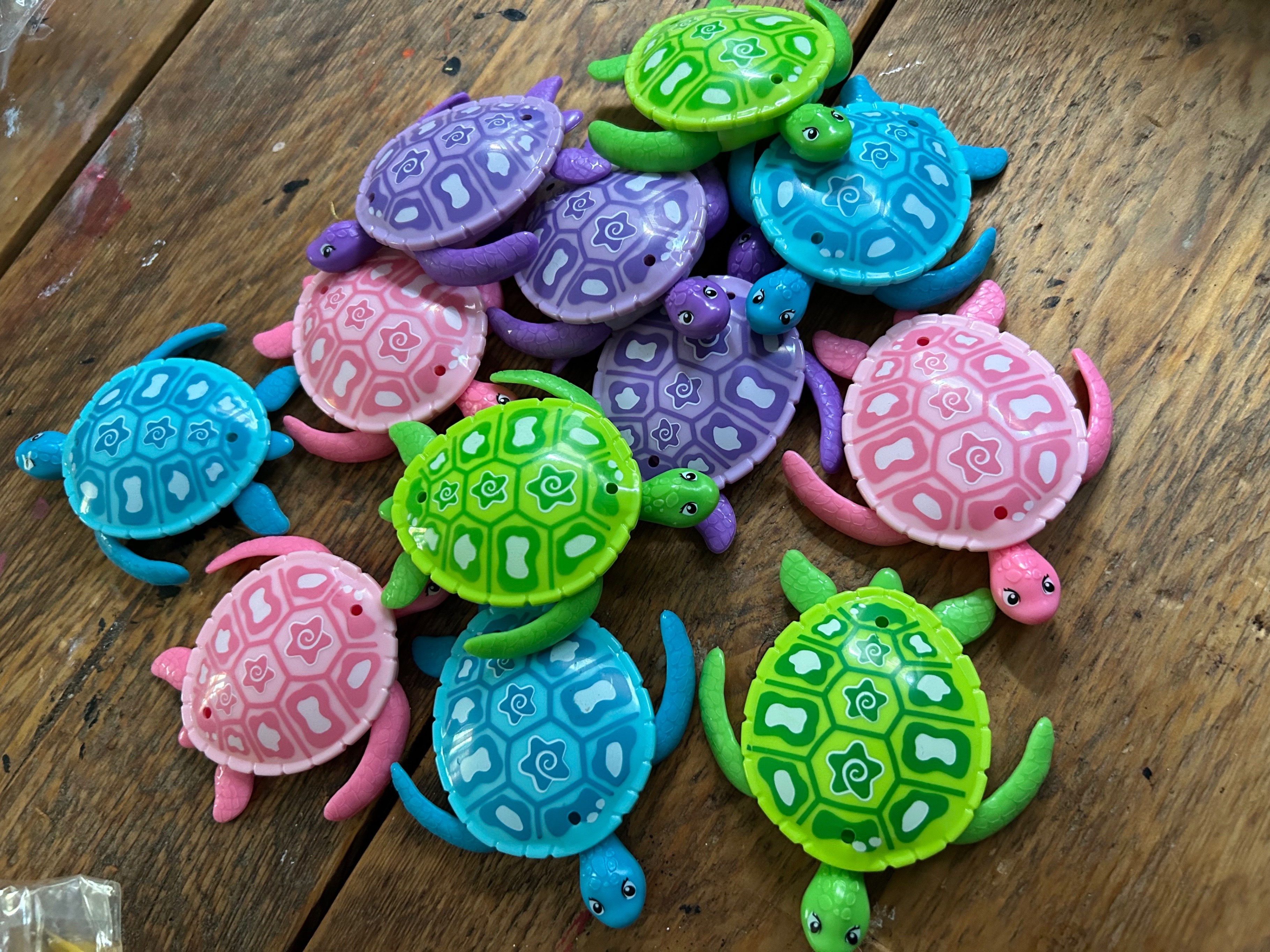 Colourful Diving Bath/Pool Toys - Turtles, Lobsters, Seahorses