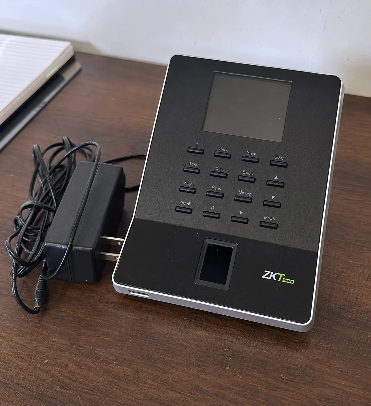 ZKTeco Time Clock Fingerprint Scanner - photo 2