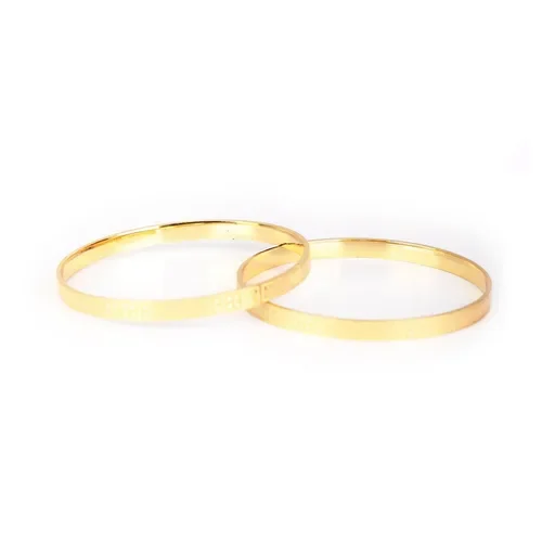 Gold Bangle Set - photo 2