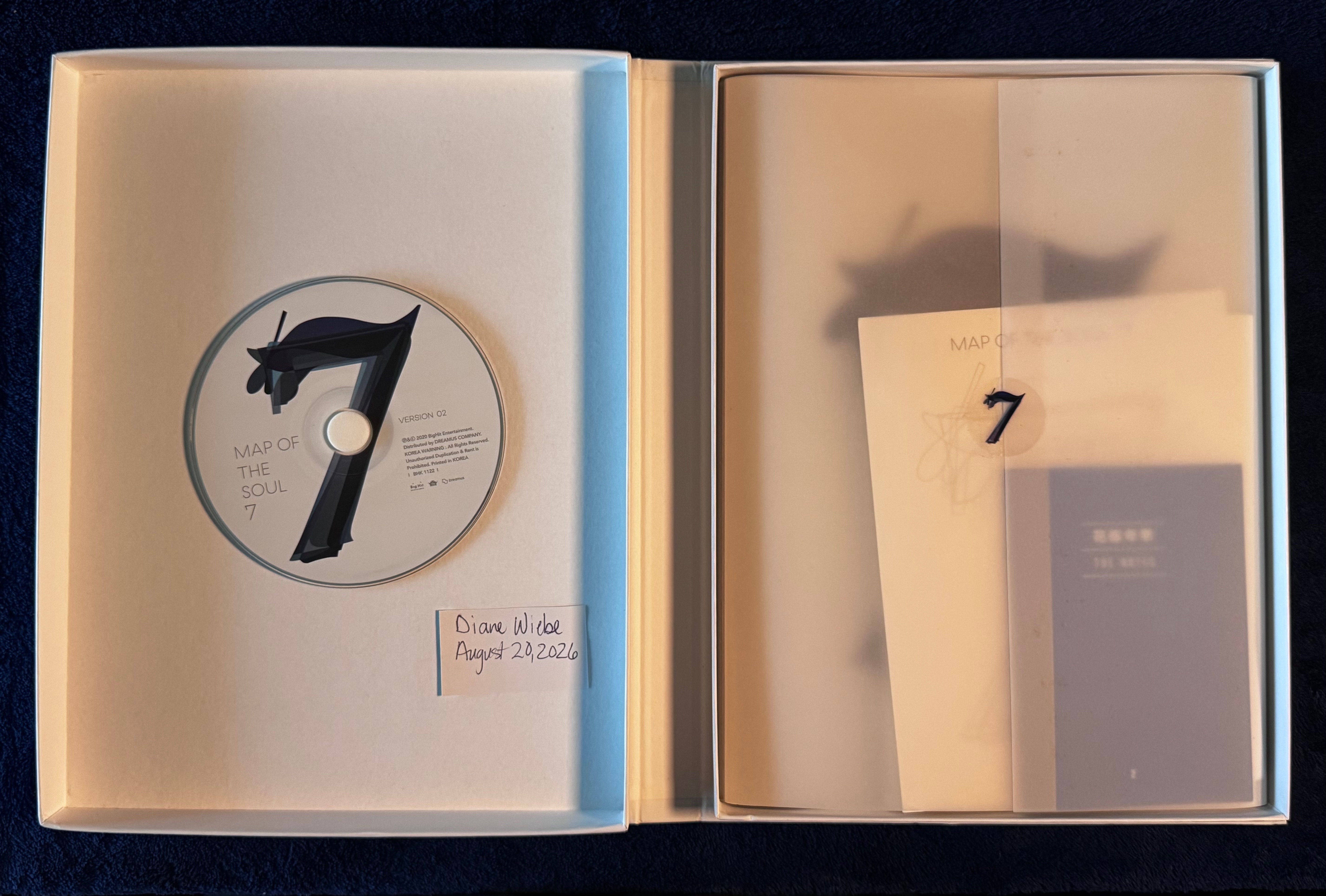 BTS K-Pop Love Yourself/Map Of The Soul/BE Albums For Sale - photo 4