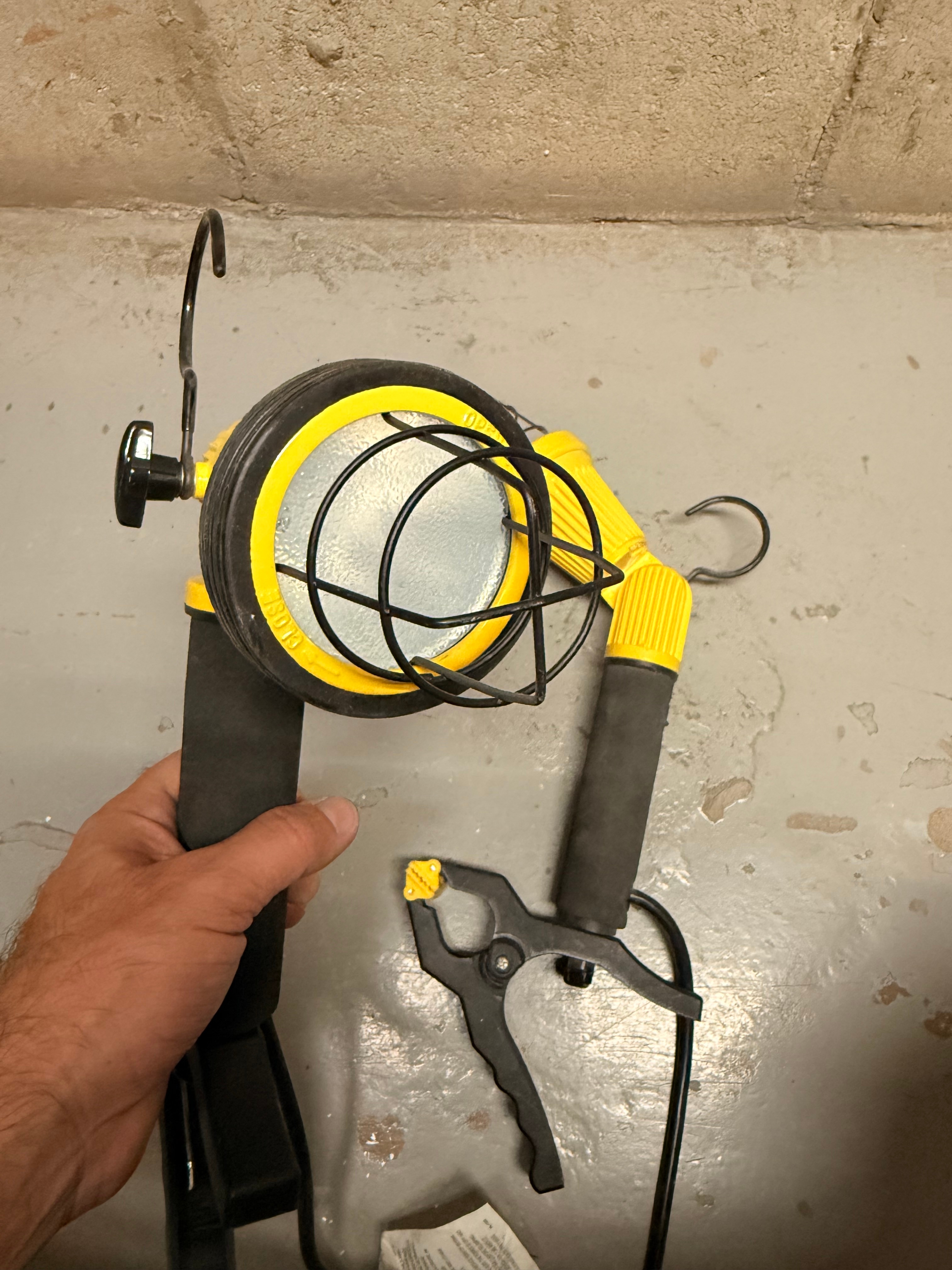 Yellow Clamp Work Lights - photo 2