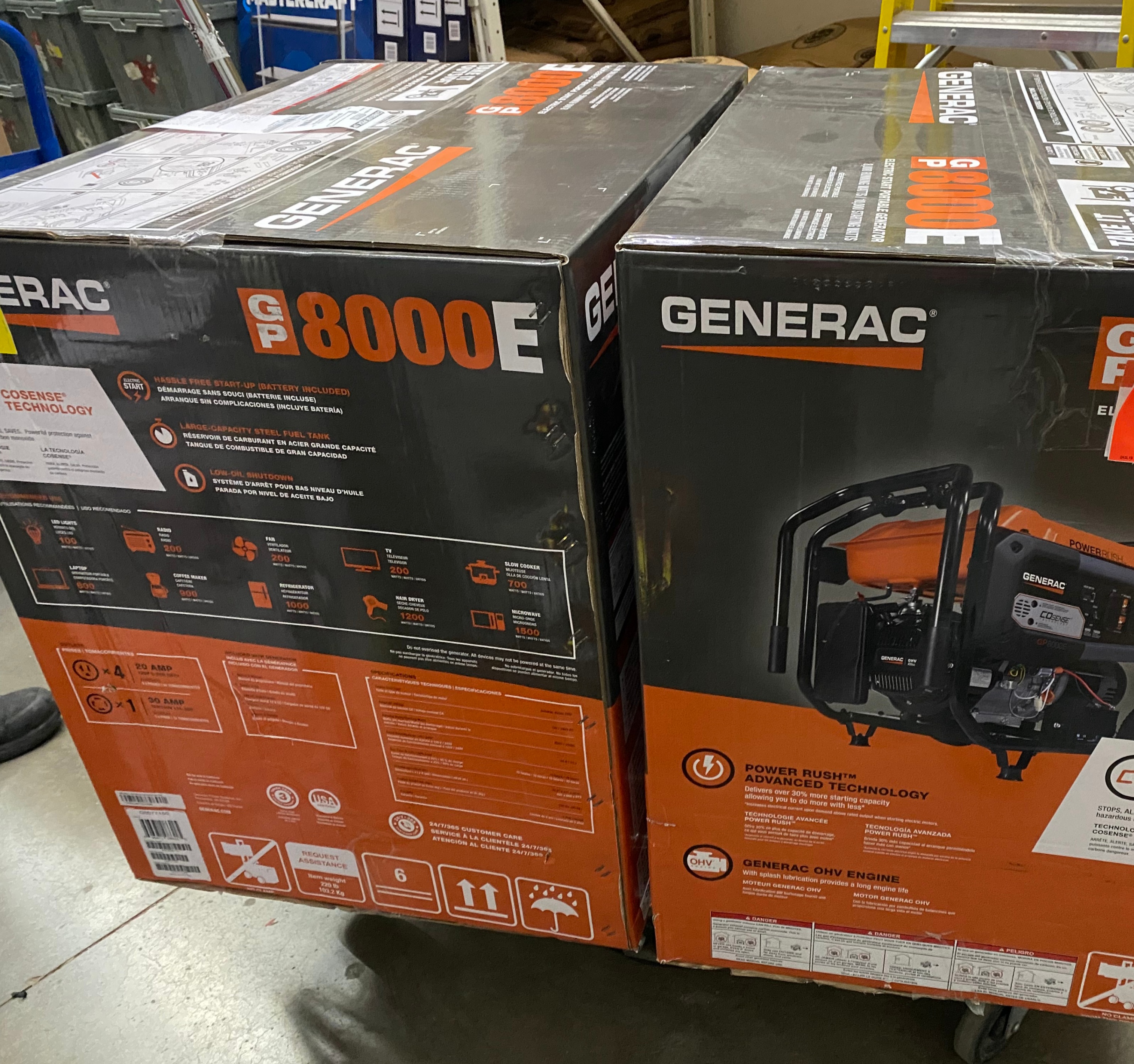 Generac GP8000E 8000w generator - photo 2