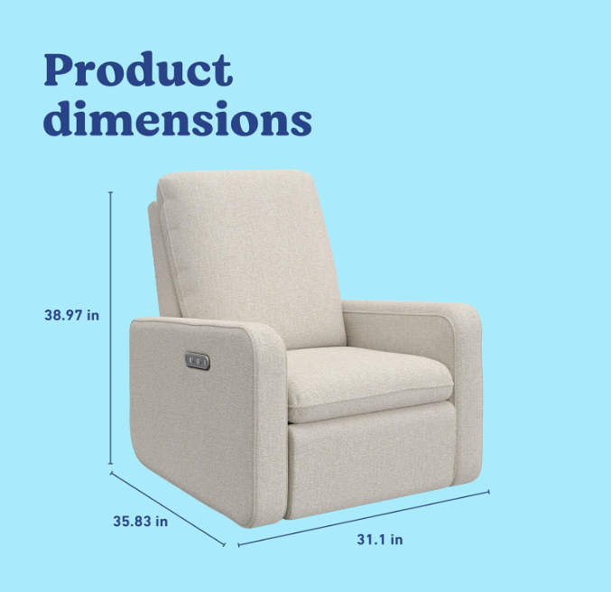 Graco Teddi Power Recliner With USB (New in box) - photo 3