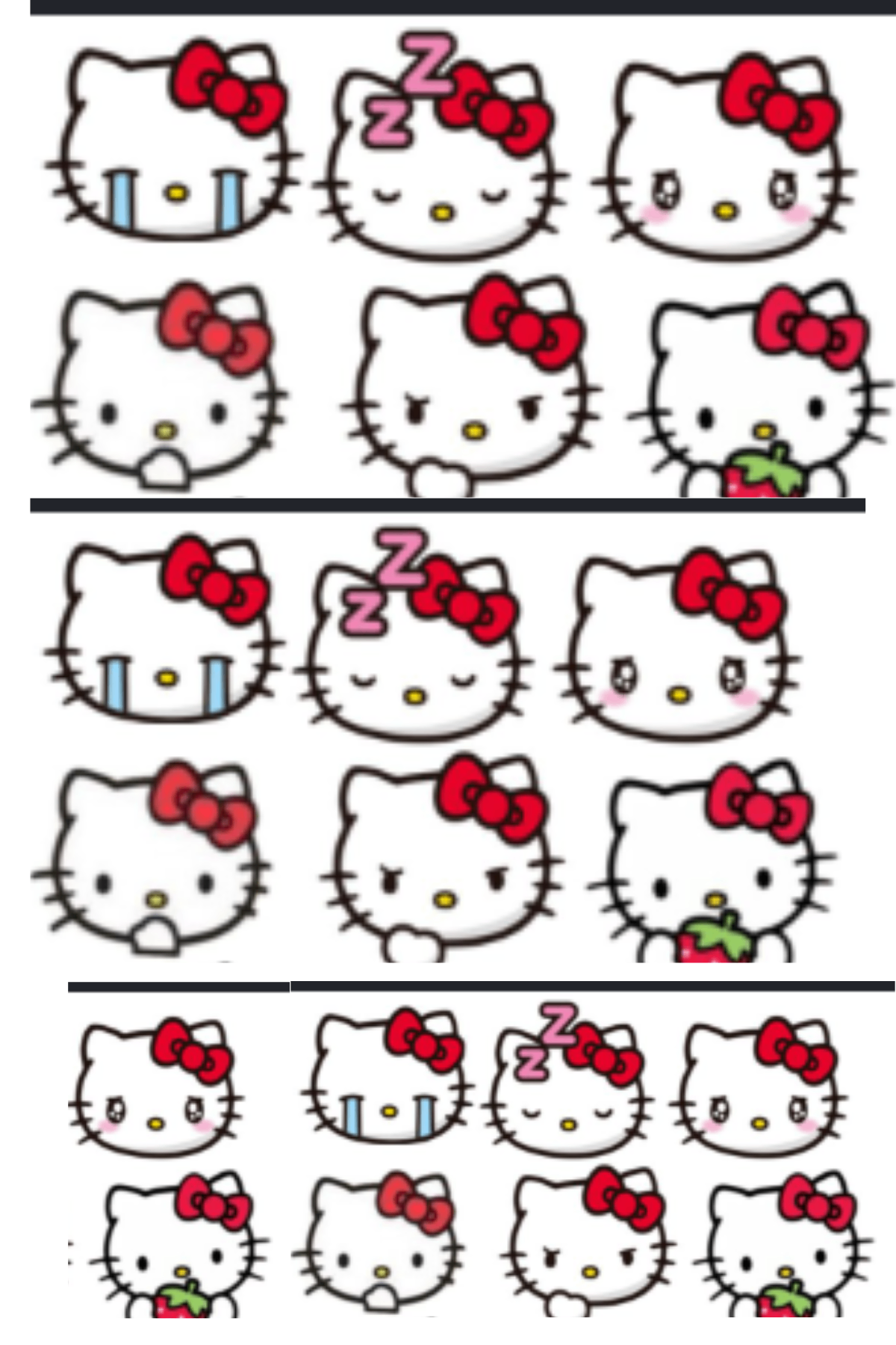 Hello Kitty Color-Your-Own Sticker Set - Vol 1. - photo 2