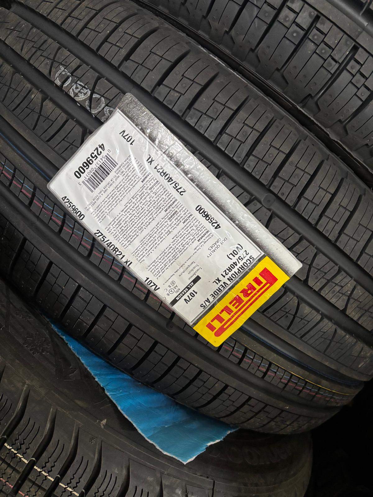 NEW 275/40/R21 Pirelli A/S– Volvo XC90/BMW X5/ X6/GLE/MKX/ Edge - photo 3