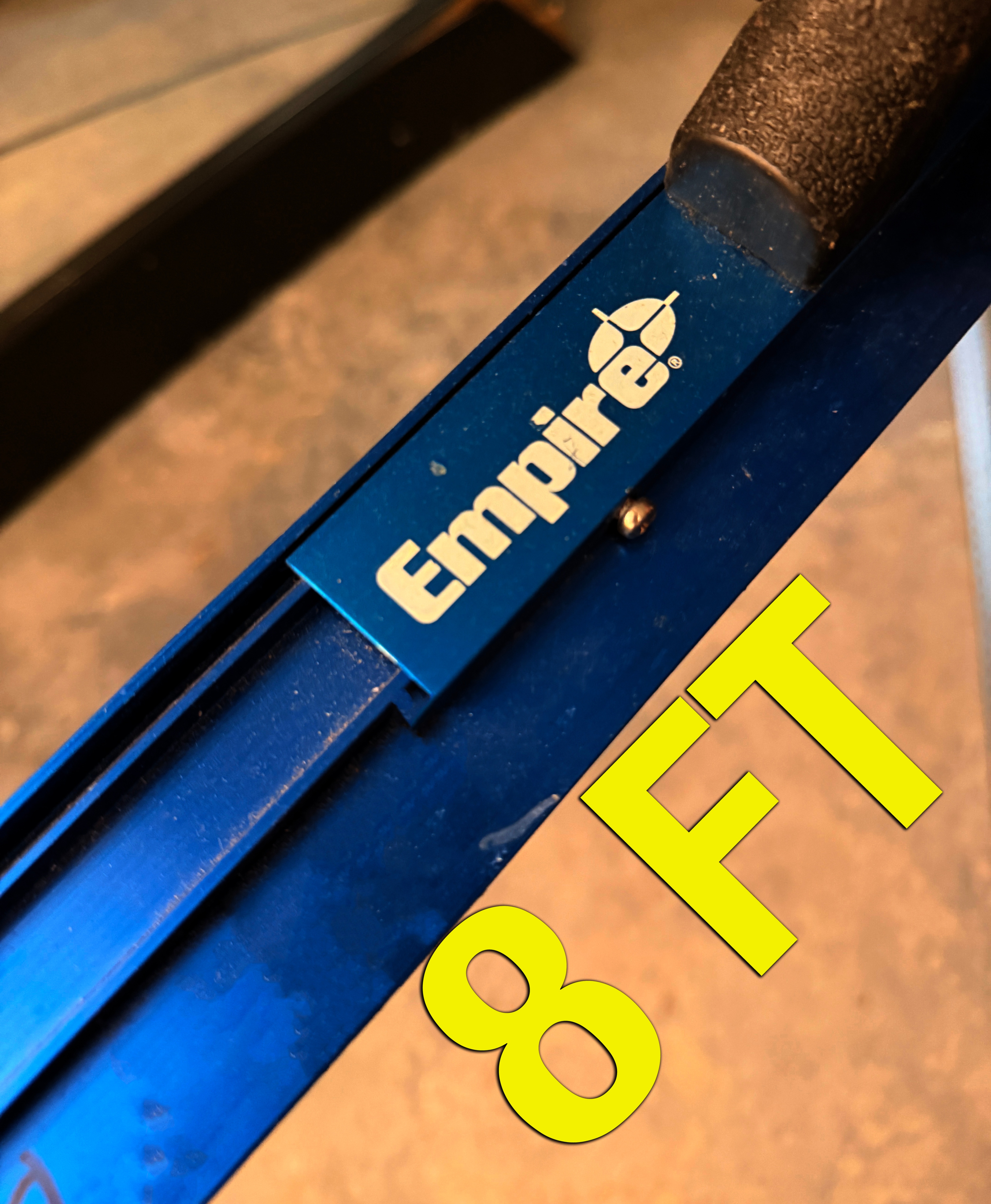 Empire Blue Concrete Finishing Trowel