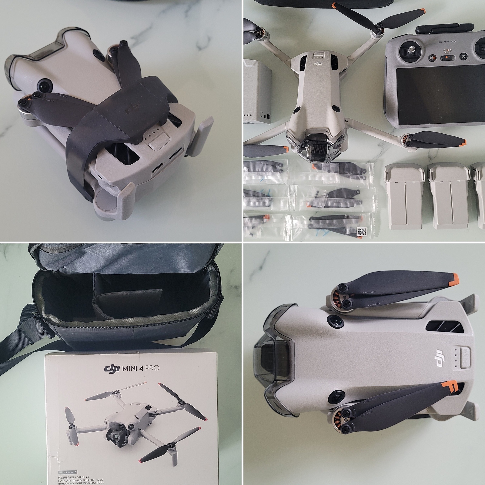 DJI Mini 4 Pro + RC 2 - Fly More Combo Plus CA$1,175