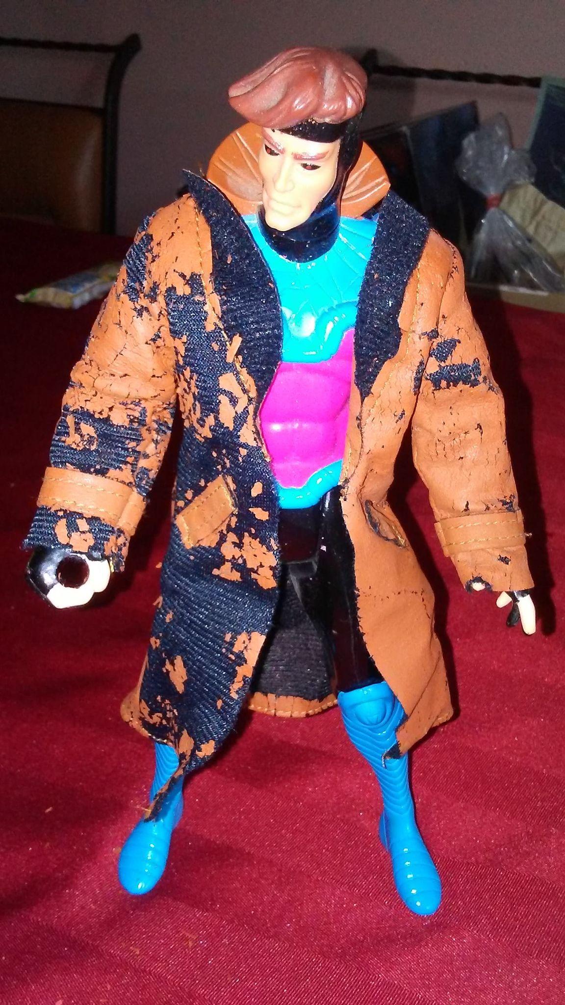 1994 Marvel X-Men Gambit Action Figure Toybiz - 10 Inches
