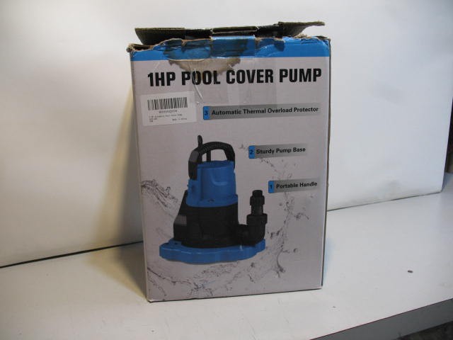 1 HP Pool Cover Pump, BRAND NEW