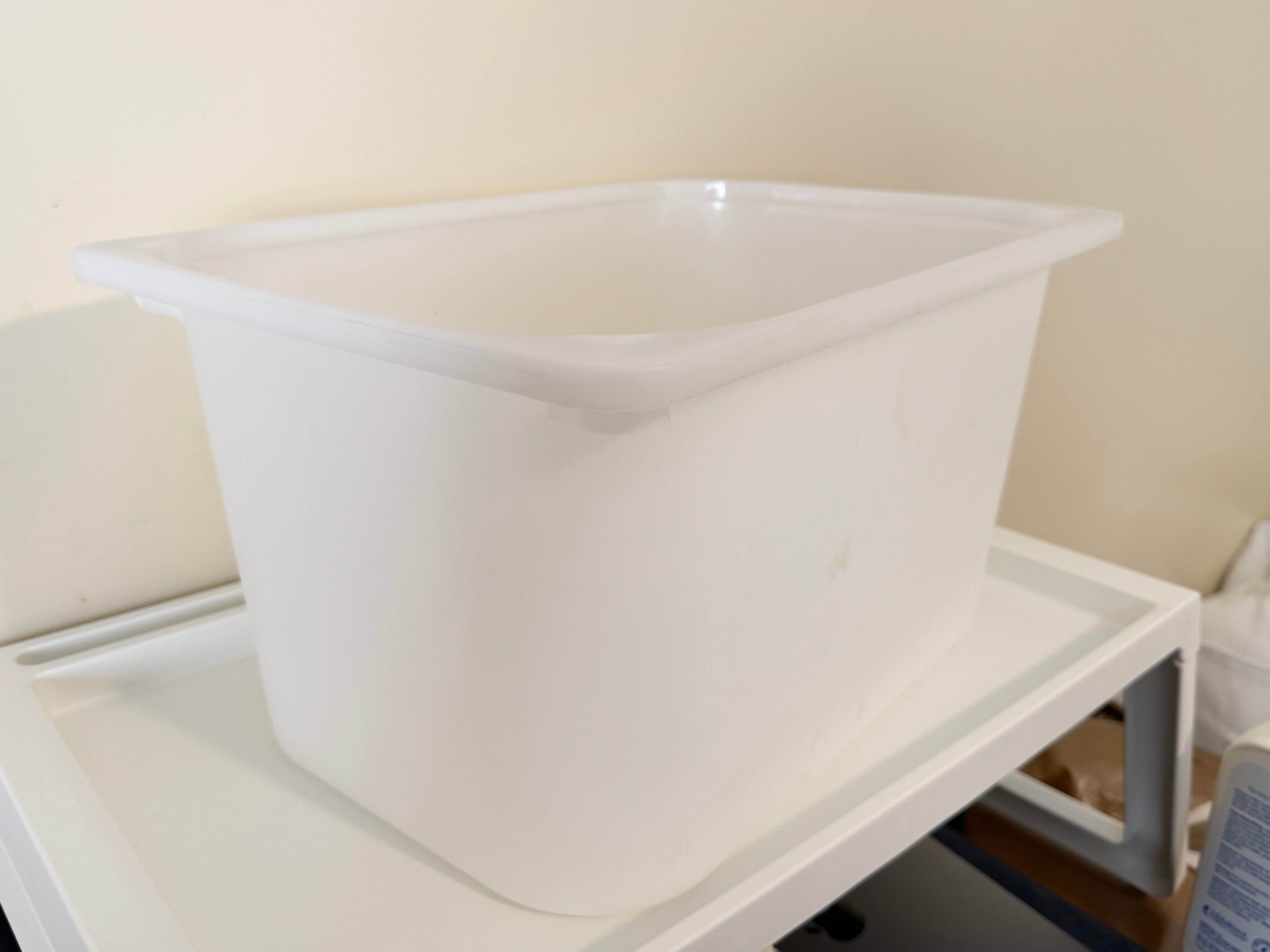 IKEA White Storage Box - photo 3