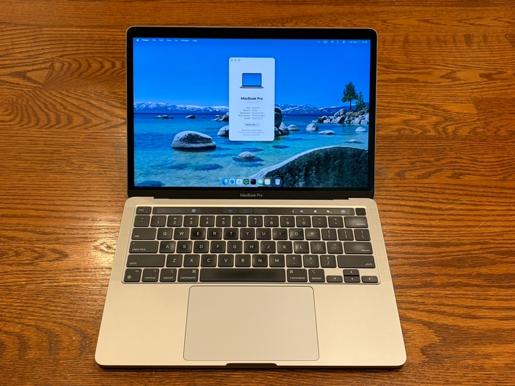 2020 MacBook Pro M1 13” — 16GB / 1TB + Charger