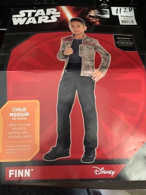 Star Wars Finn Halloween Kids Costume (size 8-10)