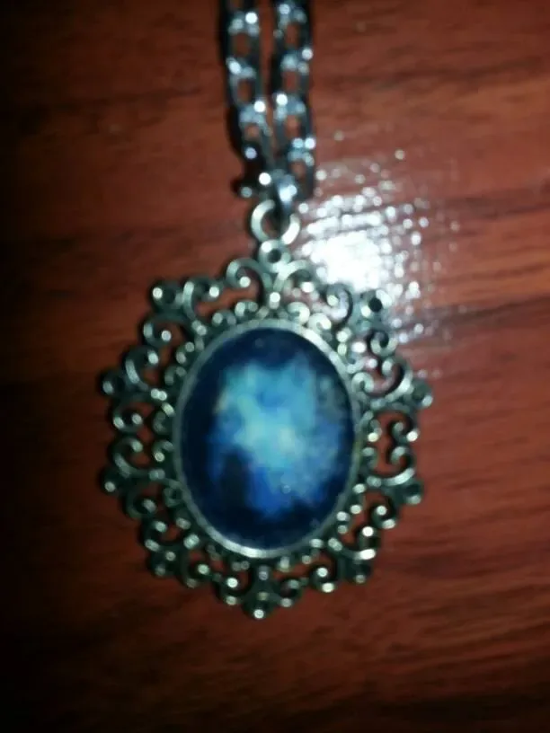 Hand-Made Cosmos Pendant Necklaces -- Got These To Gift But I... - photo 3