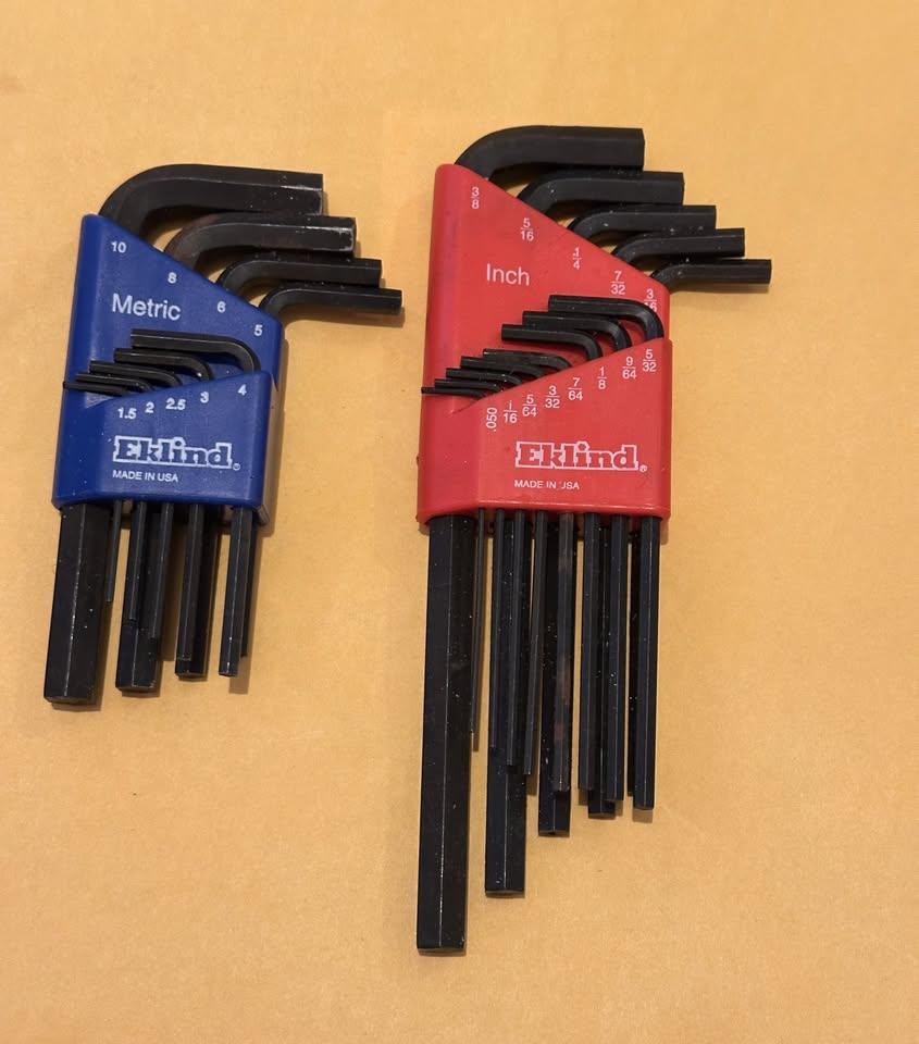 Allen Key Set – Metric & SAE (Inch) – Complete Set