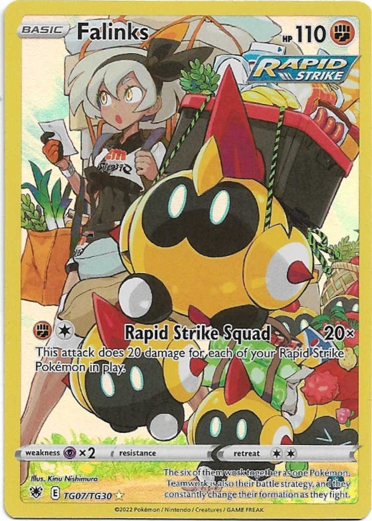Pokemon Falinks TG07/TG30 Astral Radiance Trainer Gallery NM
