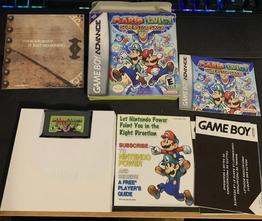Mario & Luigi Superstar Saga Game Boy Advance