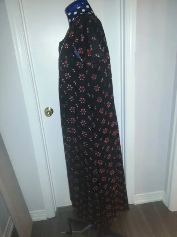 Patterned Long Indian Night Gown/ House Dress (Used) - photo 2