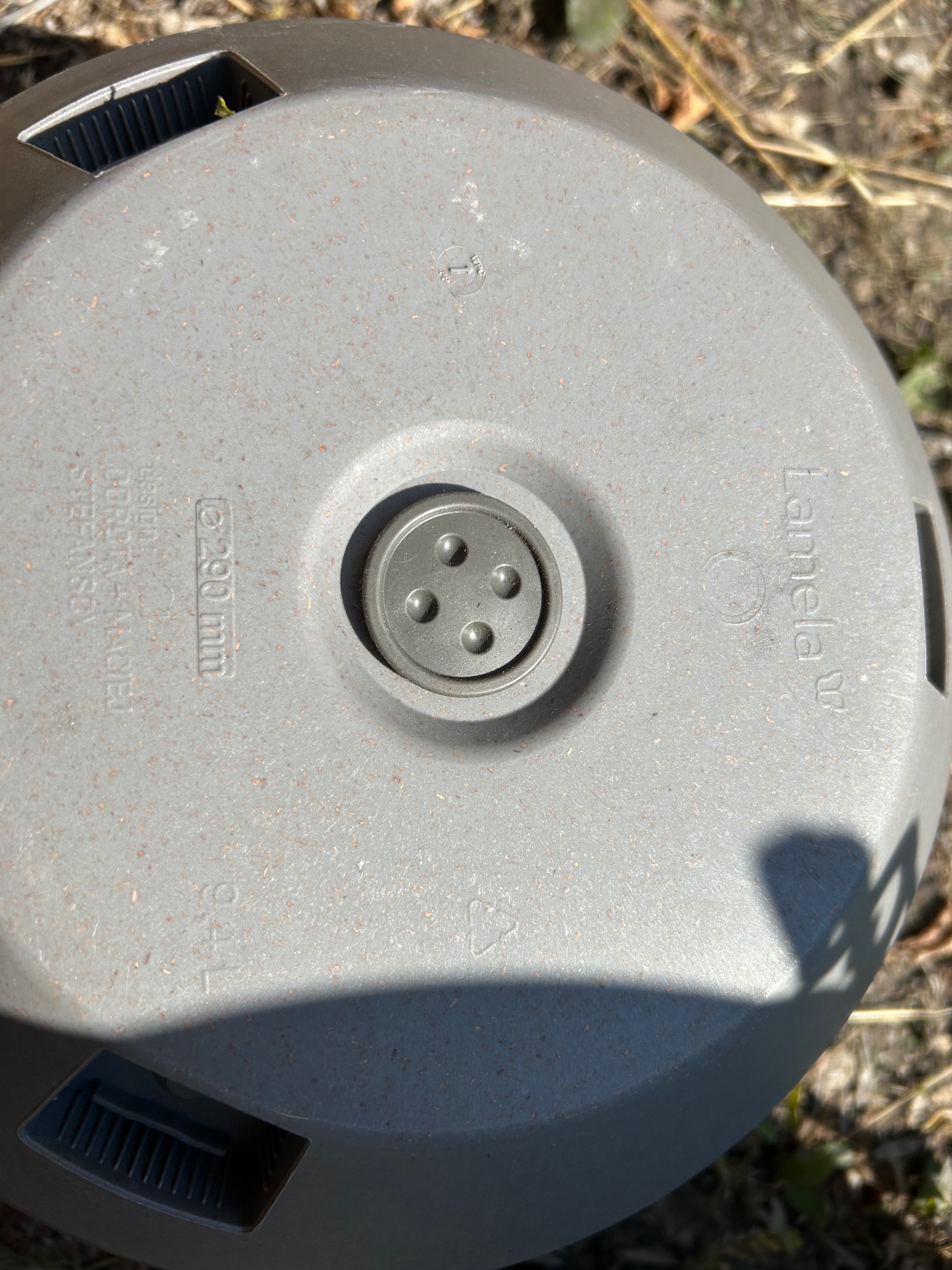 Recycled Plastic Plant Pot - 29cm Diameter - photo 5