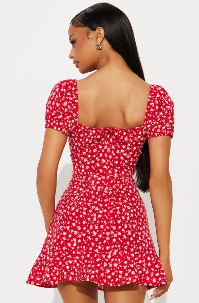 FashionNova-Monroe Floral Mini Dress-Medium - photo 3