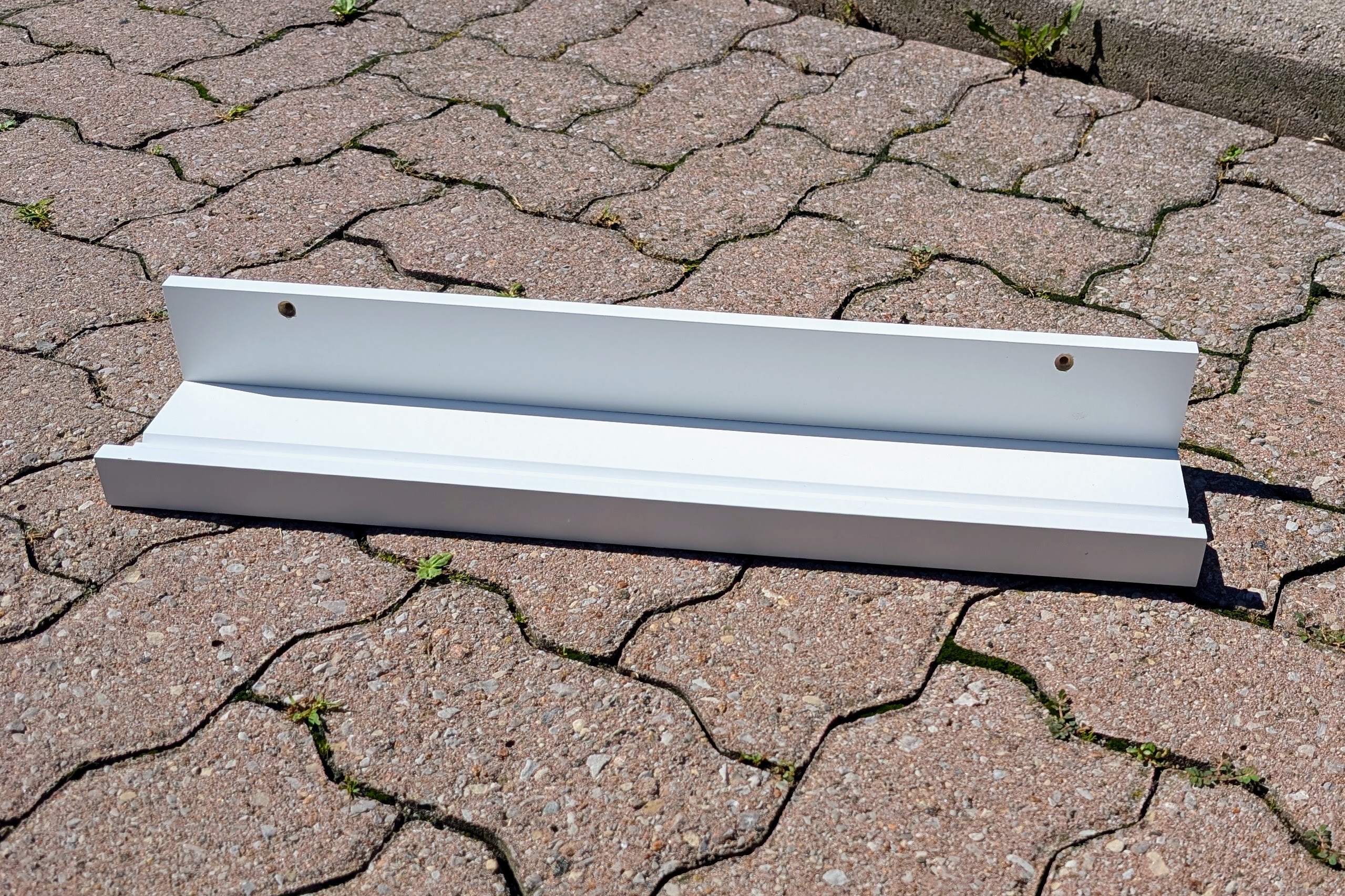 IKEA MOSSLANDA Picture Ledge 55 cm White - photo 2