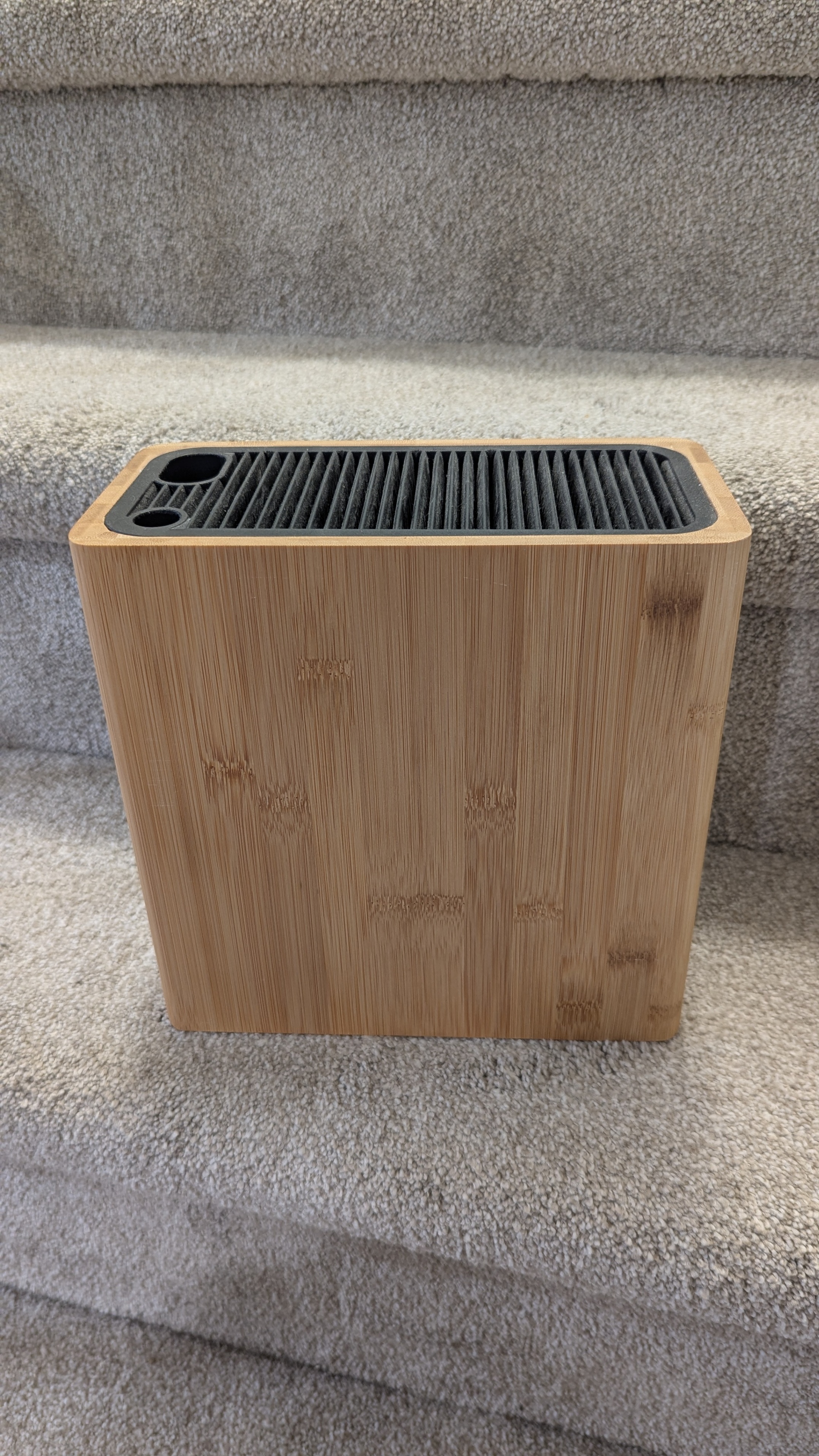 Bamboo Knife Block