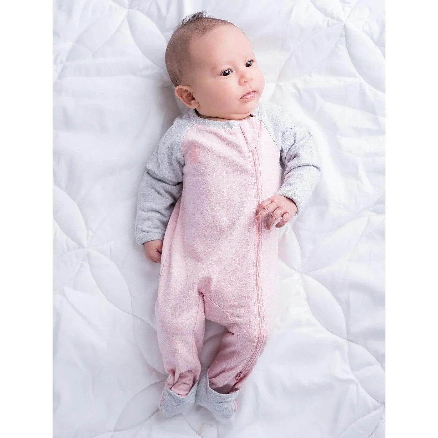 Juddlies Raglan Organic Cotton Playsuit - 12-18 Months - photo 2