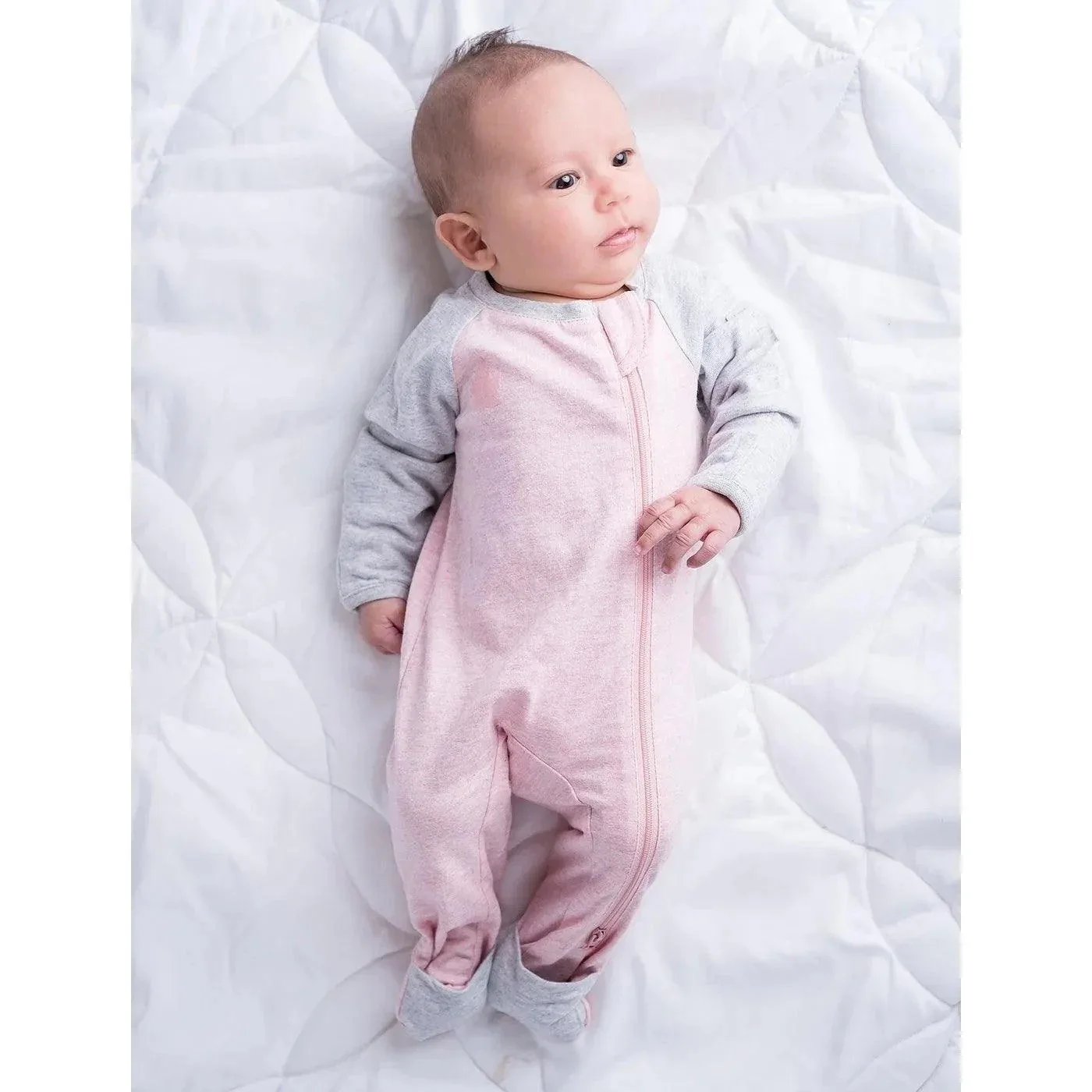 Juddlies Raglan Organic Cotton Playsuit - 12-18 Months - photo 2