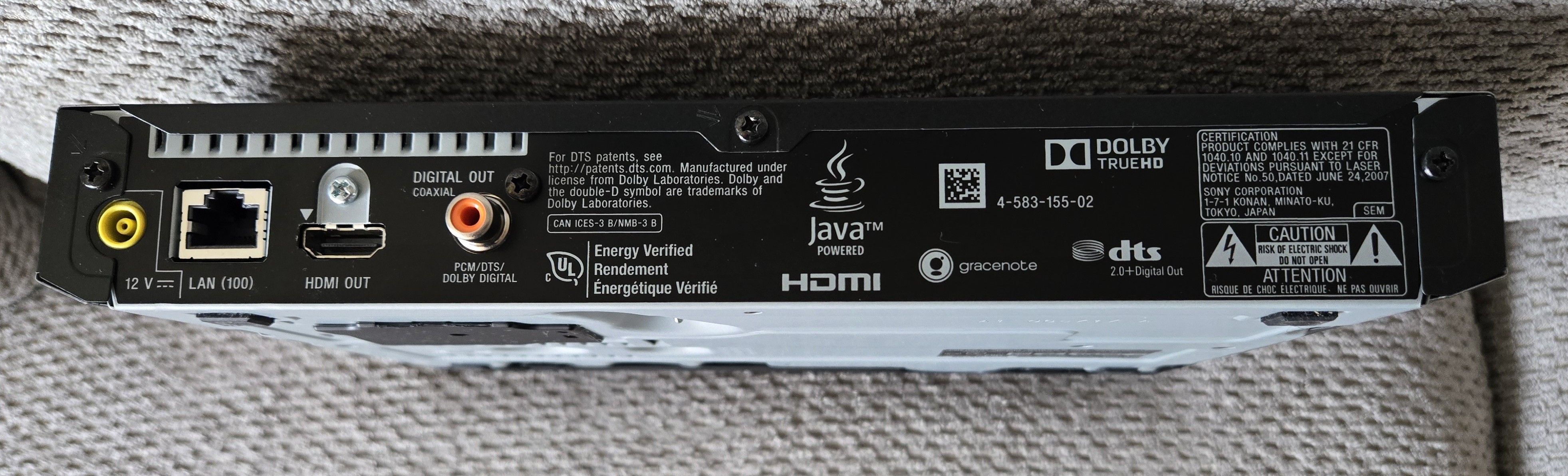 Sony BDP-S6700 Blu-ray Disc Player - photo 3